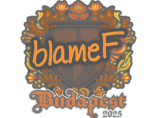 Sticker | blameF | Budapest 2025