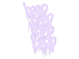 Sealed Graffiti | BEEP (Monster Purple)