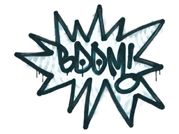 Sealed Graffiti | BOOM (Wire Blue)