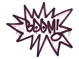 Sealed Graffiti | BOOM (Princess Pink)
