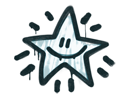Sealed Graffiti | Shining Star (Wire Blue)