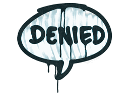Sealed Graffiti | Denied (Wire Blue)