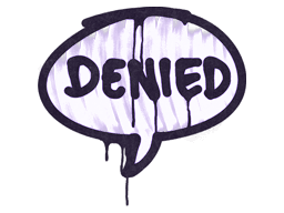 Sealed Graffiti | Denied (Violent Violet)