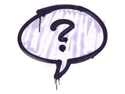Sealed Graffiti | Question Mark (Violent Violet)