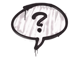 Sealed Graffiti | Question Mark (War Pig Pink)