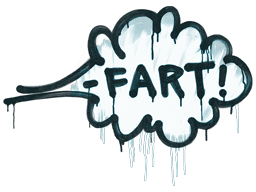 Sealed Graffiti | Fart (Wire Blue)