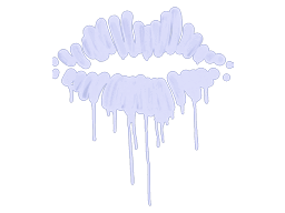 Sealed Graffiti | Kiss (SWAT Blue)