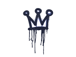 Sealed Graffiti | Little Crown (SWAT Blue)