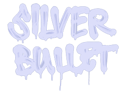 Sealed Graffiti | Silver Bullet (SWAT Blue)