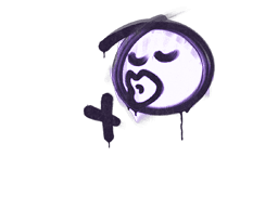Sealed Graffiti | Smooch (Monster Purple)