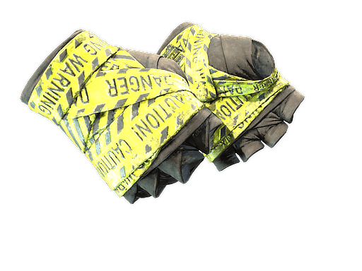 ★ Hand Wraps | CAUTION! (Battle-Scarred)