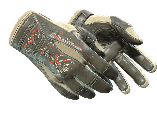 ★ Sport Gloves | Creme Pinstripe (Well-Worn)