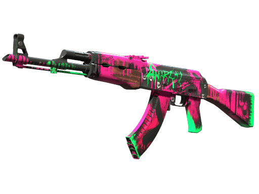 StatTrak™ AK-47 | Neon Revolution (Minimal Wear)