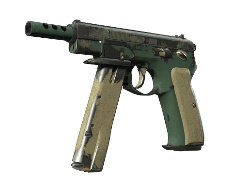 CZ75-Auto | Green Plaid (Battle-Scarred)