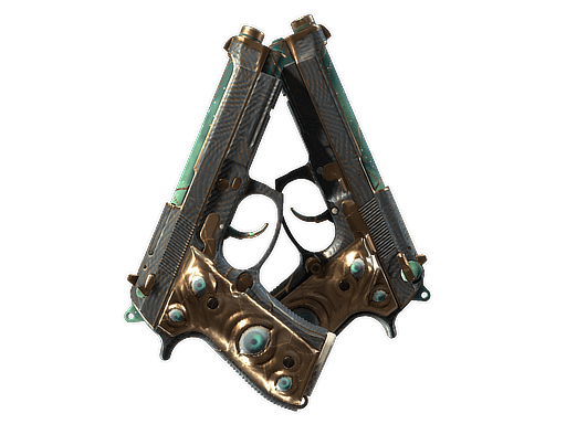 StatTrak™ Dual Berettas | Angel Eyes (Factory New)