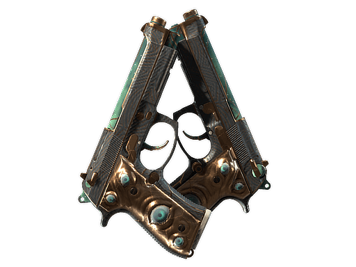 StatTrak™ Dual Berettas | Angel Eyes (Field-Tested)