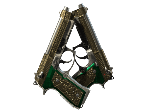 Dual Berettas | Royal Consorts (Battle-Scarred)