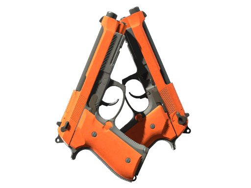 Souvenir Dual Berettas | Demolition (Well-Worn)