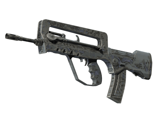 FAMAS | Night Borre (Battle-Scarred)