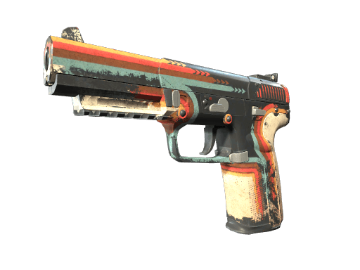 Five-SeveN | Retrobution (Battle-Scarred)