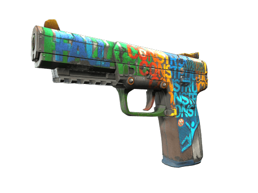 Five-SeveN | Fall Hazard (Field-Tested)