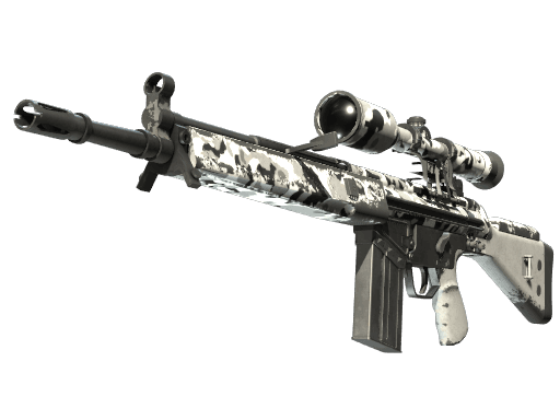 Souvenir G3SG1 | Polar Camo (Well-Worn)