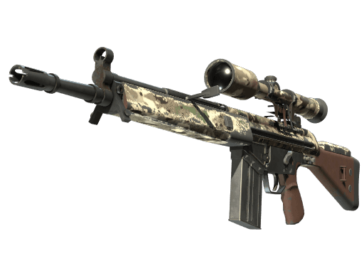 Souvenir G3SG1 | VariCamo (Well-Worn)