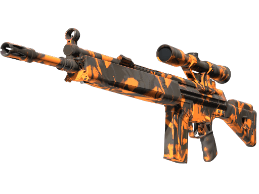 G3SG1 | Orange Crash (Minimal Wear)