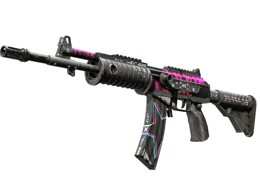 Galil AR | Chromatic Aberration (Battle-Scarred)