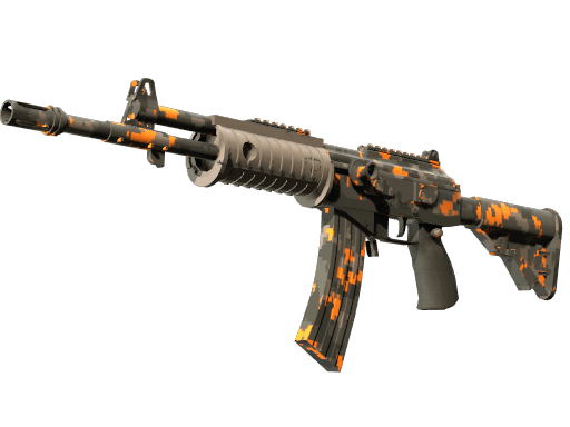 StatTrak™ Galil AR | Orange DDPAT (Minimal Wear)