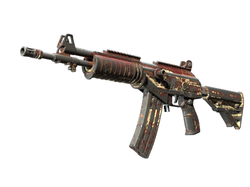 Galil AR | Crimson Tsunami (Battle-Scarred)