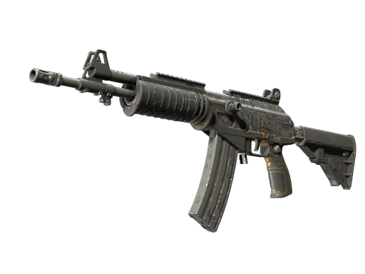 Galil AR | Metallic Squeezer (Battle-Scarred)