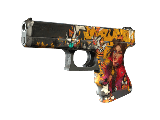 Glock-18 | Bullet Queen (Battle-Scarred)