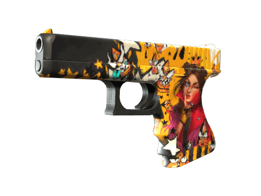 StatTrak™ Glock-18 | Bullet Queen (Factory New)