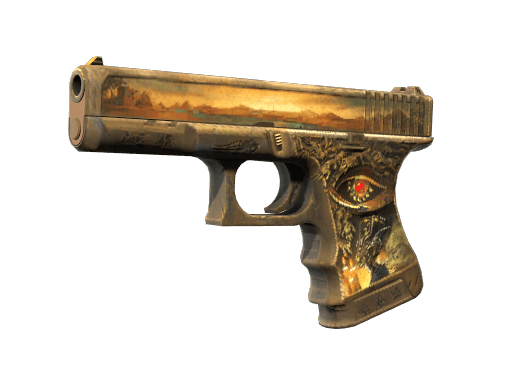 Souvenir Glock-18 | Ramese's Reach (Well-Worn)