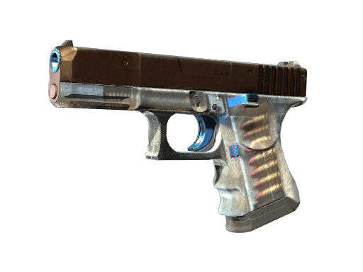 Glock-18 | Clear Polymer (Battle-Scarred)