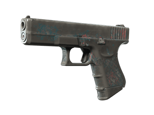 Souvenir Glock-18 | Teal Graf (Battle-Scarred)