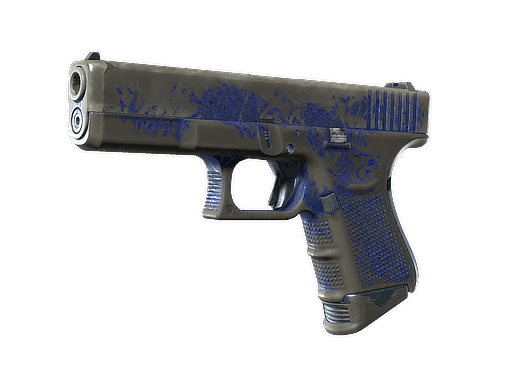 Souvenir Glock-18 | Ocean Topo (Battle-Scarred)