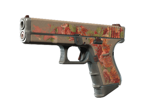 Glock-18 | Coral Bloom (Battle-Scarred)