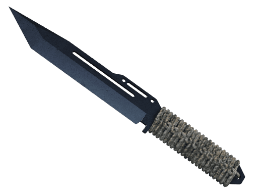 ★ StatTrak™ Paracord Knife | Blue Steel (Battle-Scarred)
