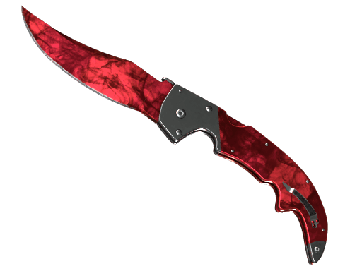 ★ Falchion Knife | Doppler (Minimal Wear) - Ruby