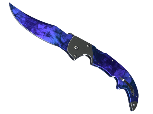★ StatTrak™ Falchion Knife | Doppler (Factory New) - Sapphire