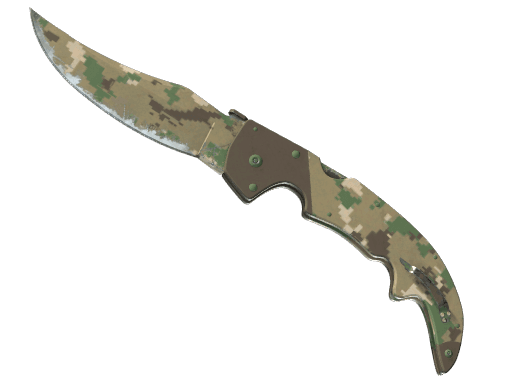 ★ Falchion Knife | Forest DDPAT (Well-Worn)