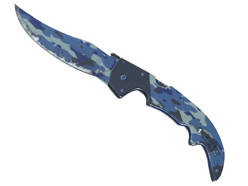 ★ Falchion Knife | Bright Water (Well-Worn)