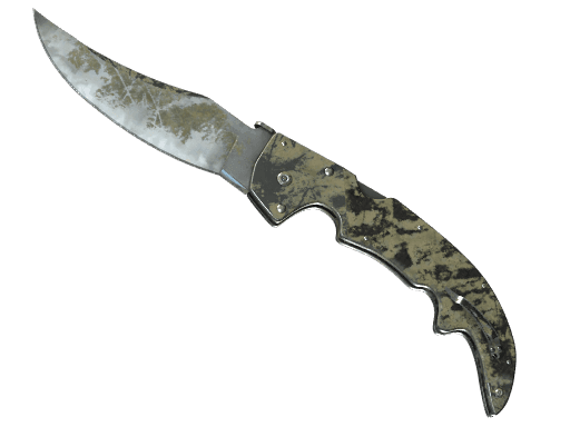 ★ StatTrak™ Falchion Knife | Safari Mesh (Battle-Scarred)