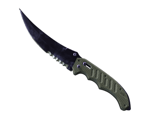 ★ StatTrak™ Flip Knife | Doppler (Factory New) - Black Pearl