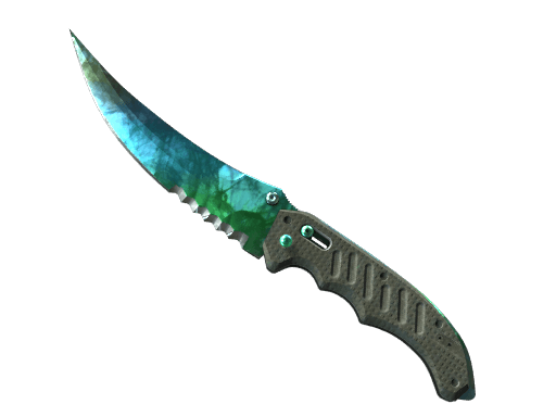 ★ StatTrak™ Flip Knife | Gamma Doppler (Factory New) - Phase 3