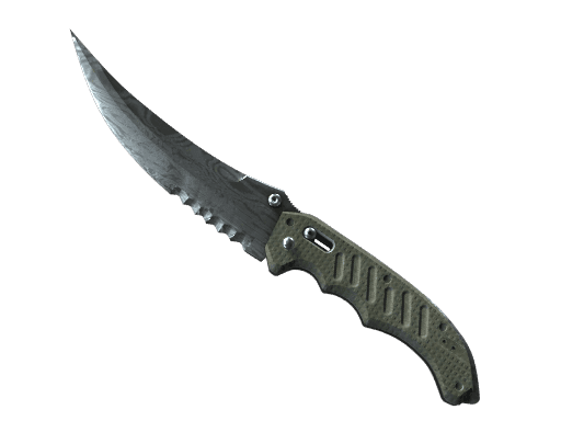 ★ StatTrak™ Flip Knife | Damascus Steel (Field-Tested)