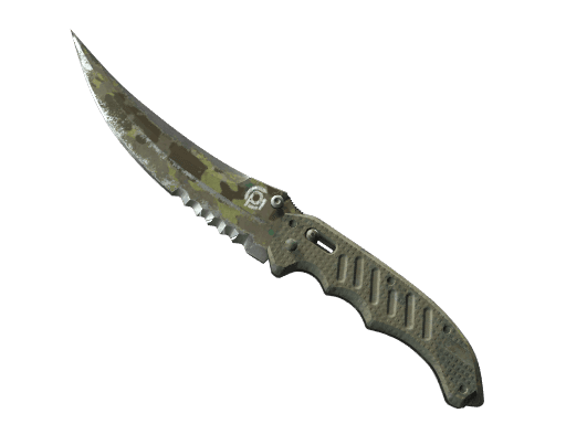 ★ StatTrak™ Flip Knife | Boreal Forest (Battle-Scarred)