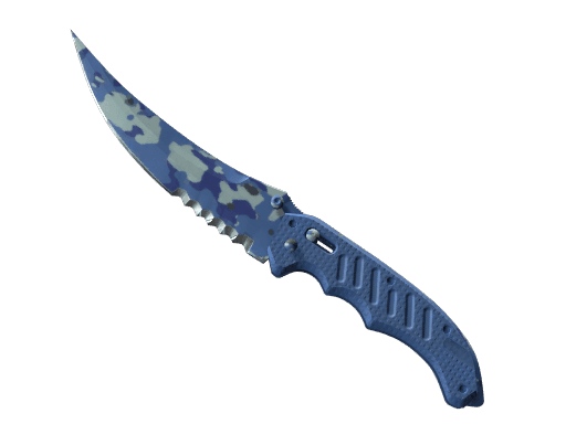★ StatTrak™ Flip Knife | Bright Water (Minimal Wear)